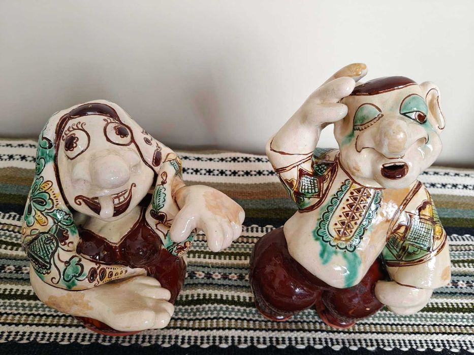 Унікальні керамічні сюжетні фігури