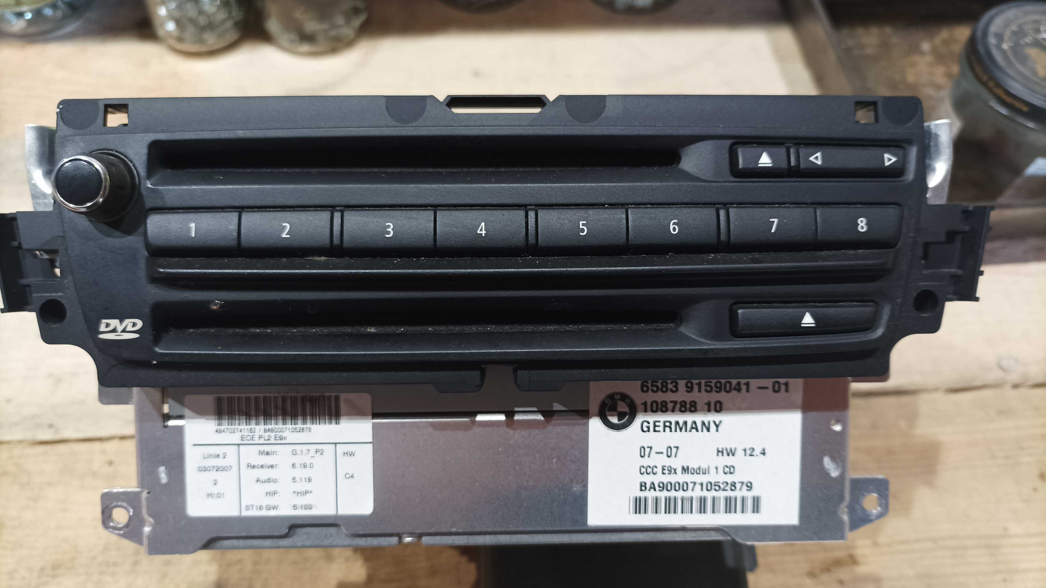 Bmw e90 e90 e92 e93 panel radioodtwarzacz CD/DVD/GPS Dzierżoniów • OLX.pl