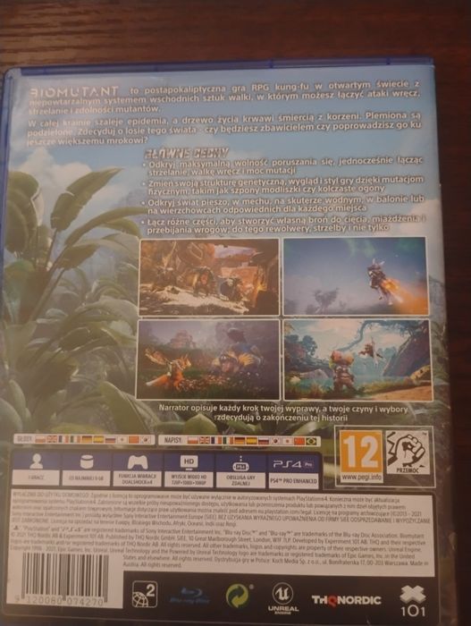 Biomutant Na PS4