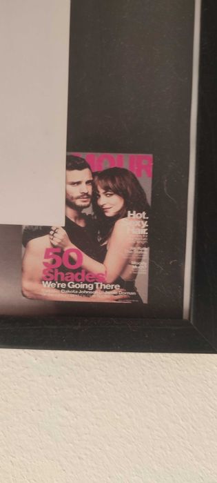Autógrafo Emoldurado Com Certificado Dakota Johnson