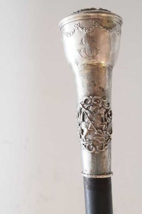 SREBRNA LASKA - dwa orły carskie - SREBRO ROSJA