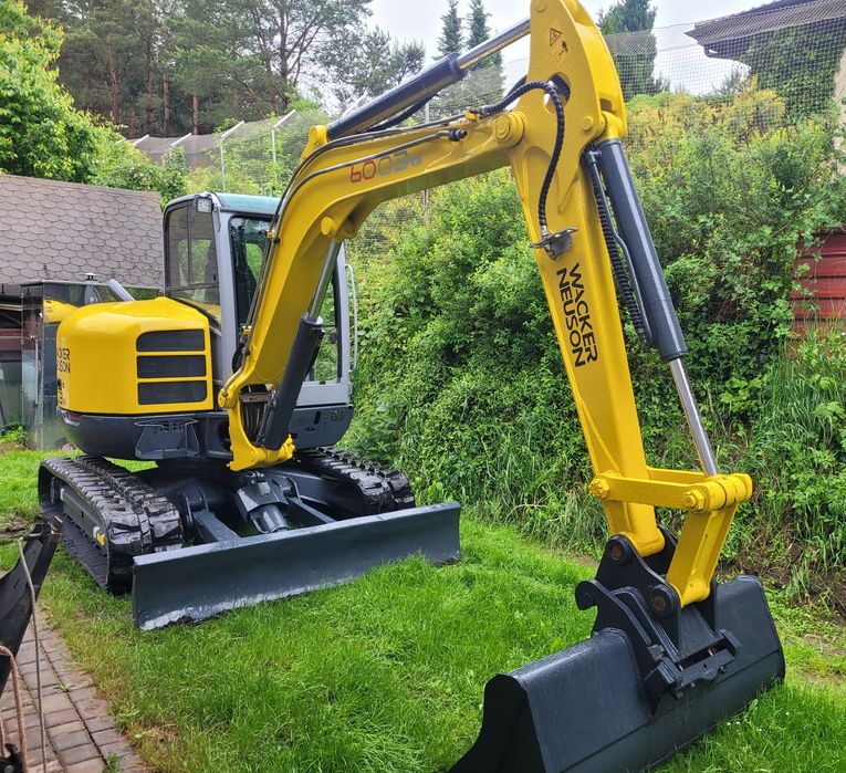 Minikoparka Wacker Neuson 6003 2017 Cena Brutto