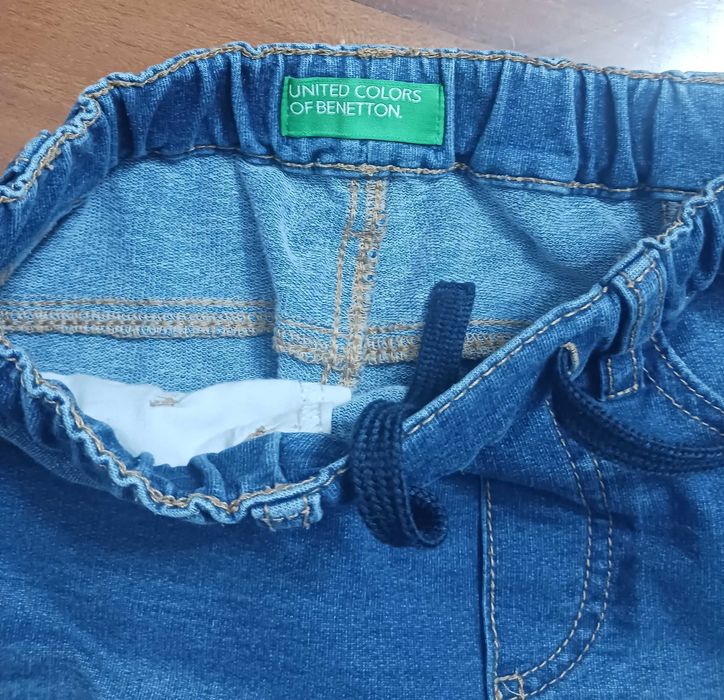 Conjunto de 2 calções da Benetton  - 6/7 anos