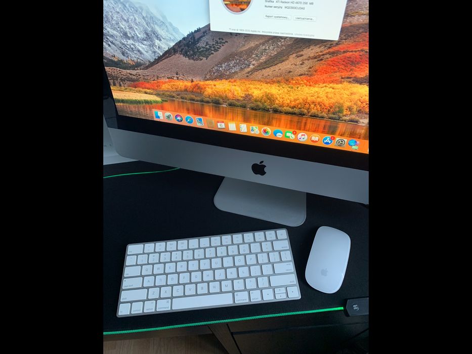 iMac aple caly zestaw. ZAMIENIE
