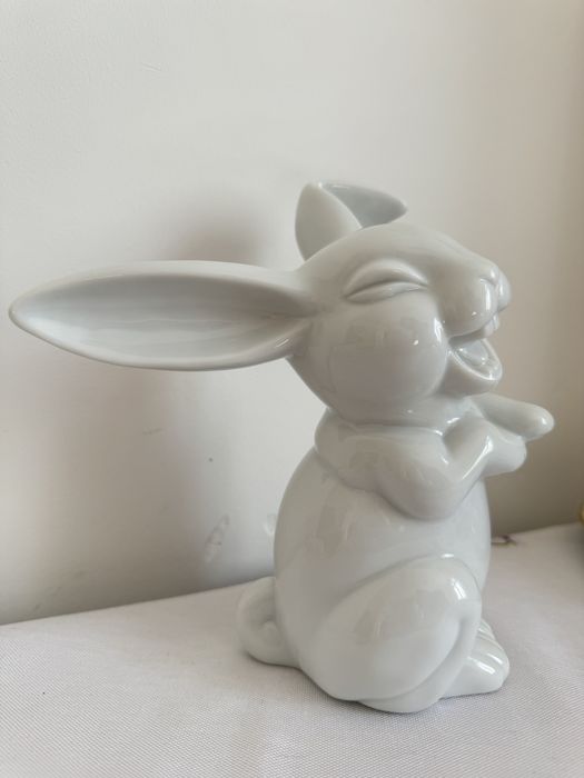Figurka Rosenthal Śmiejący zając 18cm