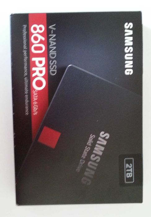 Nowy dysk SSD- SAMSUNG 860 PRO- 2 tb- mam inne.Polecam.