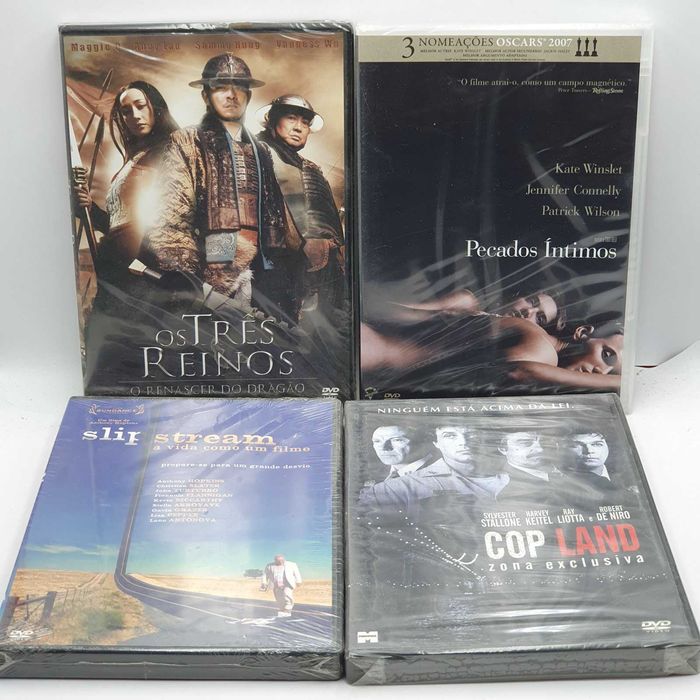 Lote 6/1 - Pack de 18 Filmes Novos e Selados em DVD - Ref.VI