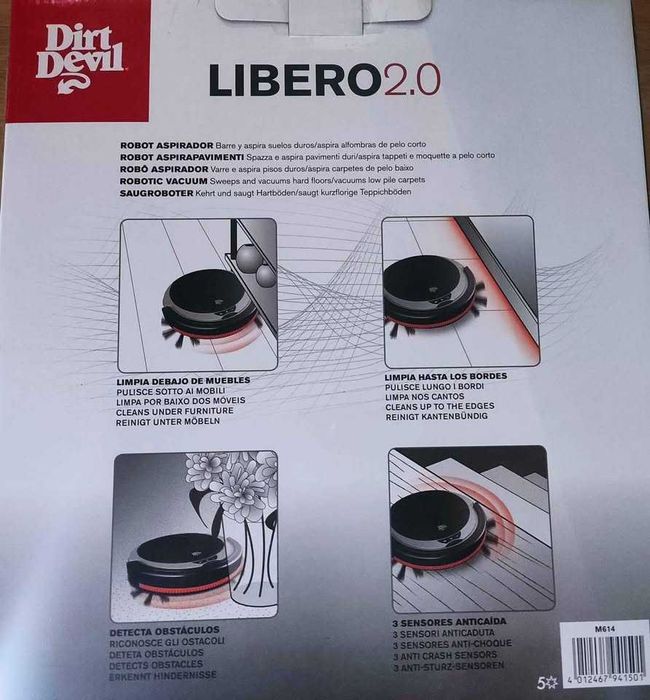 Robot aspirador Libero 2.0 (novo)