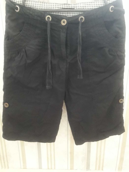 шорты бриджи черные