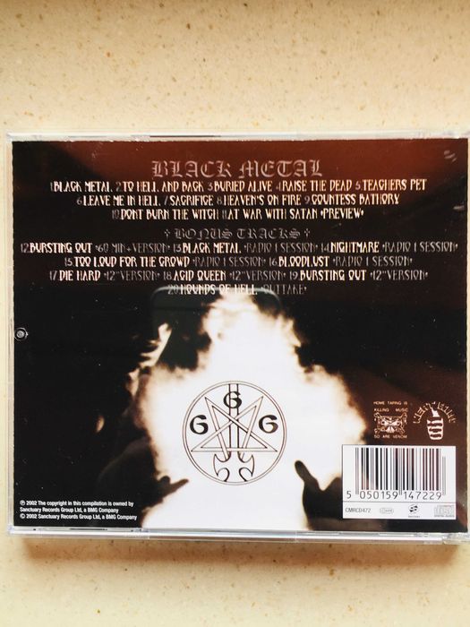 Sprzedam płytę CD "Venom"