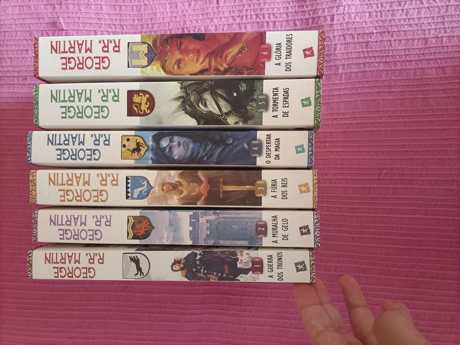 As Crónicas de Gelo e Fogo - Livros 1-6