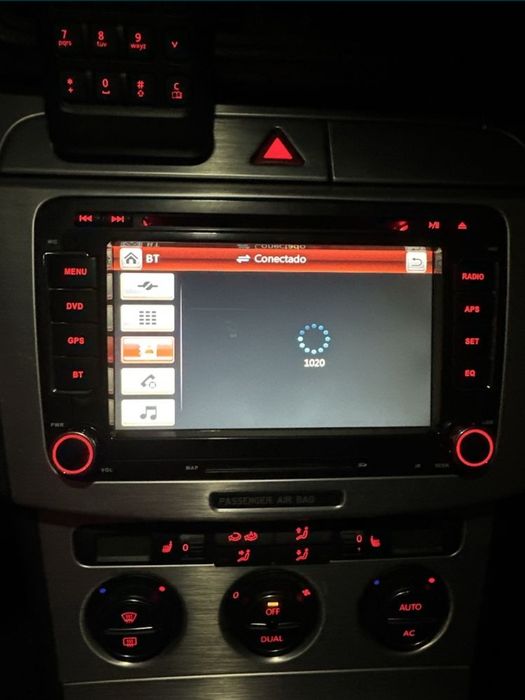 Rádio 2 din para modelos VW