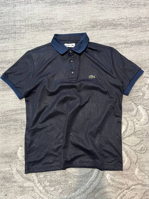 ЯК НОВА Футболка Lacoste оригінал, темно-синя, розмір M, чудовий стан