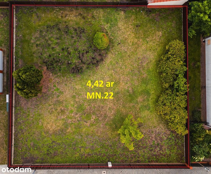 Ustawna działka pod willę miejską 442 m²- Kraków - BEZPOŚREDNIO