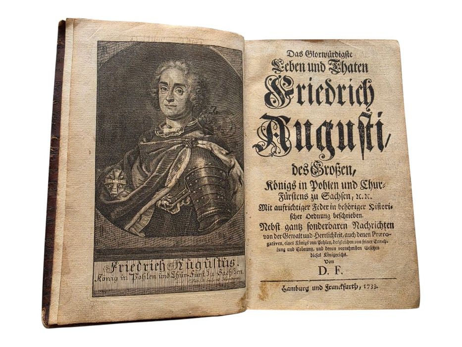 FASSMANN, DAVID – 1733 r.  życie i czyny Fryderyka Augusta