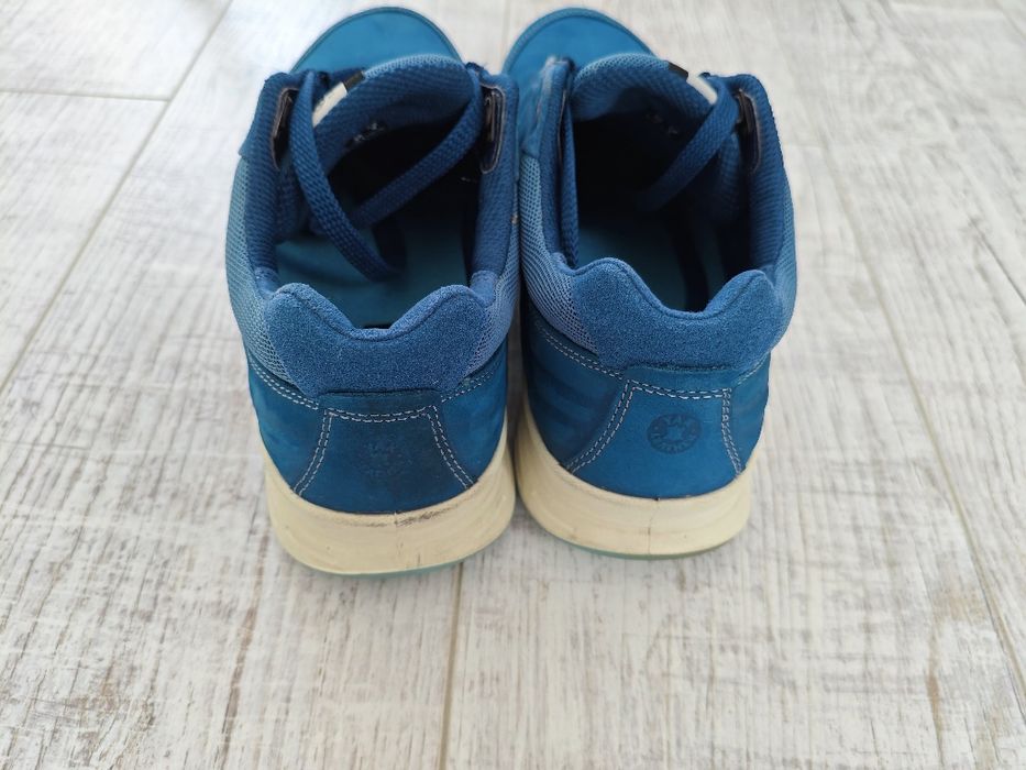 Ecco skórzane niebieskie damskie buty 39