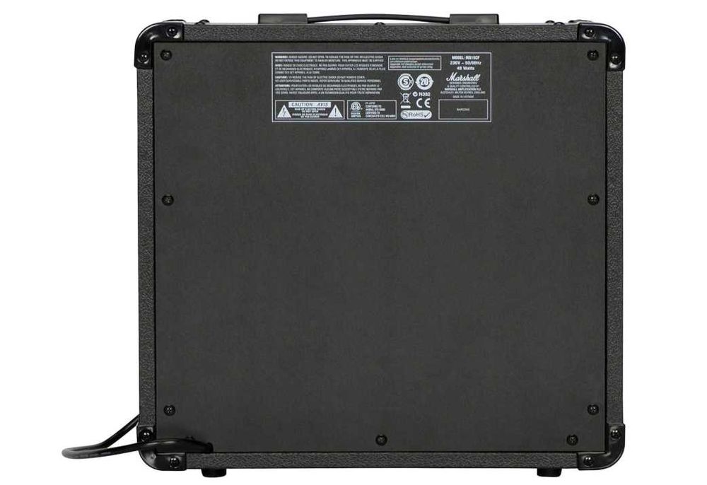 Marshall MG15G Amplificador, preto e dourado, padrão, 15 W