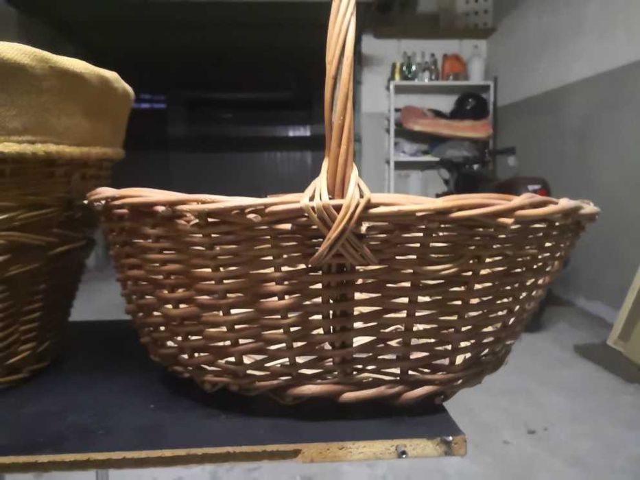 3 cestos de vime