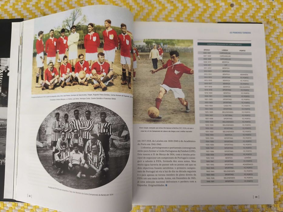 Crónica de Ouro do Futebol Português - Os Pioneiros –
 Joaquim Vieira