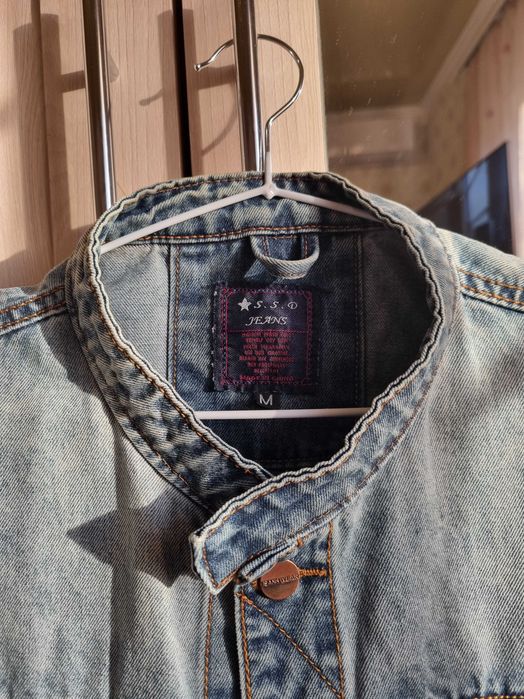 Стильна джинсова куртка унісекс S.S.D Jeans, M-L/46-50 - продаю до 30.09