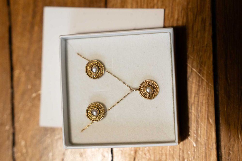 Colar e Brincos MESH Jewllery