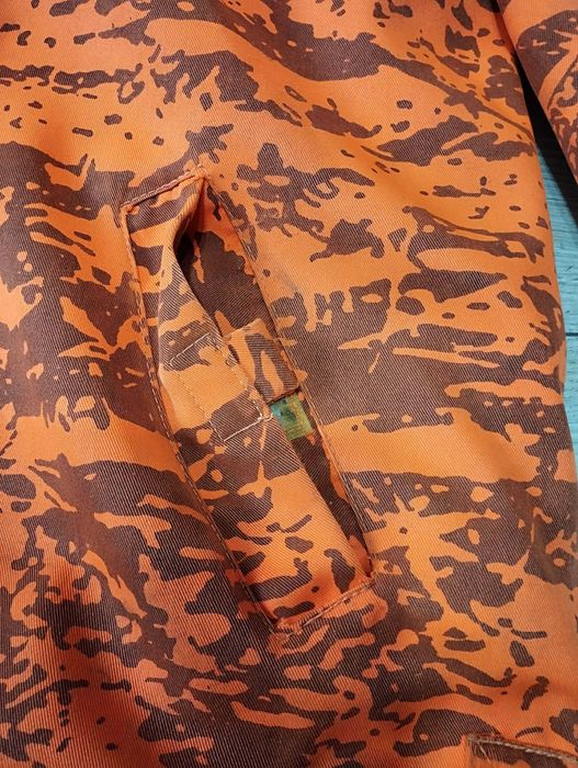 Hubertus flece sherpa kurtka myśliwska Hunting dwustronna size 58 xxl