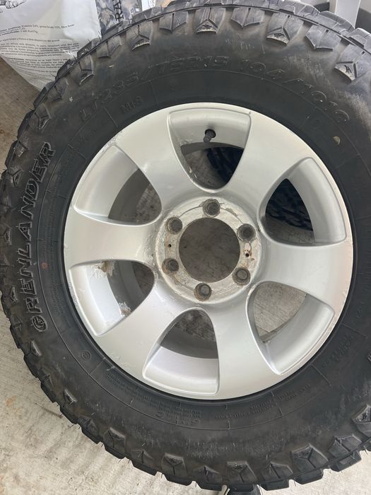 Conjunto jantes 15 Aluminio com pneus novos