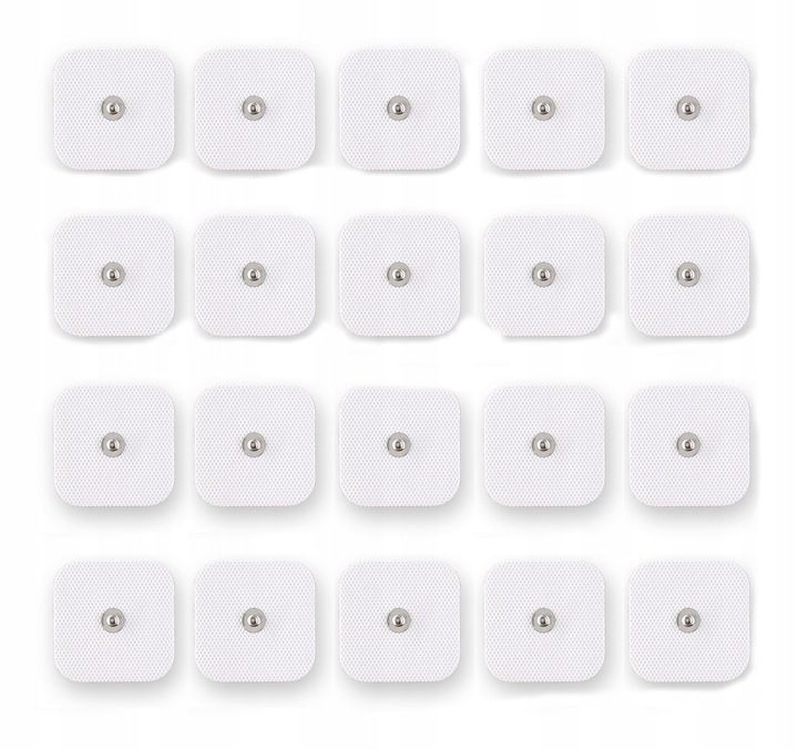 20x elektrody żelowe pro elektrostimulaci tens ems sanitas beurer 5x5cm