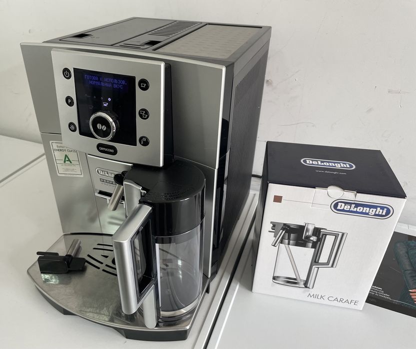 Кофемашина DeLonghi ESAM5500.S Perfecta Cappuccino из Германи гарантия
