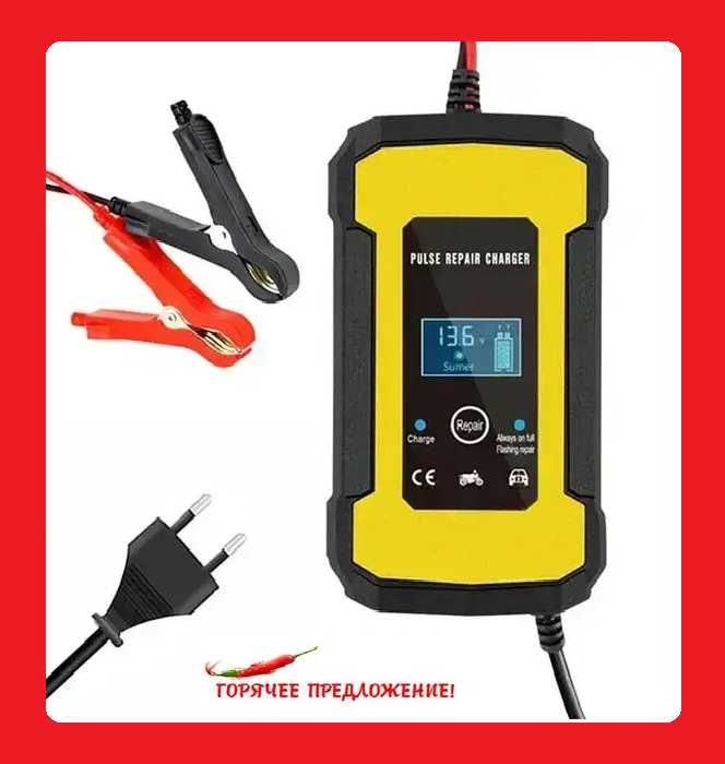 Імпульсний зарядний пристрій FOXSUR (12V, 5A) FBC1205D для АКБ