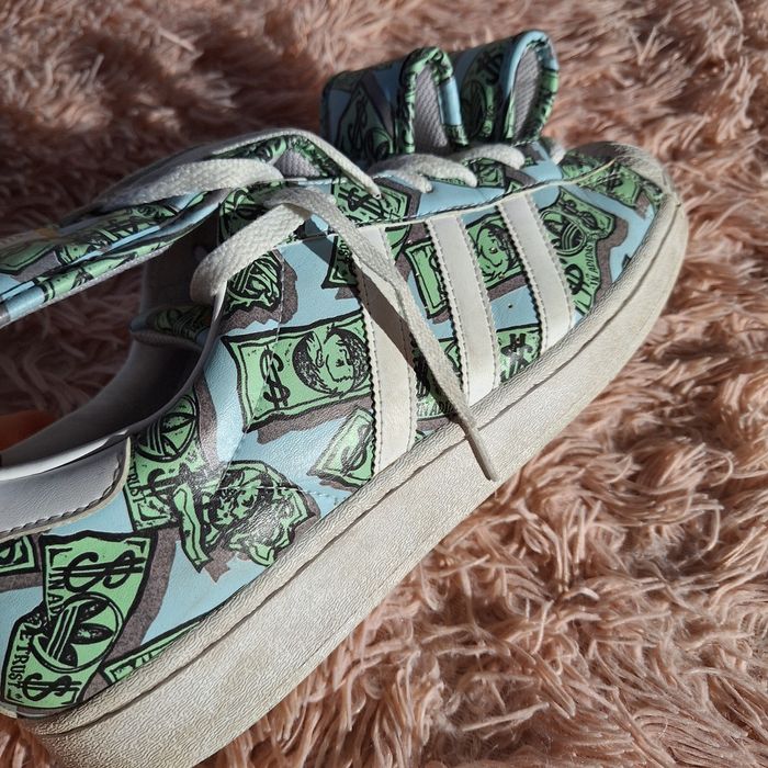 Adidas jeremy scott money superstar rozmiar 44⅔ Czarne Błoto • OLX.pl