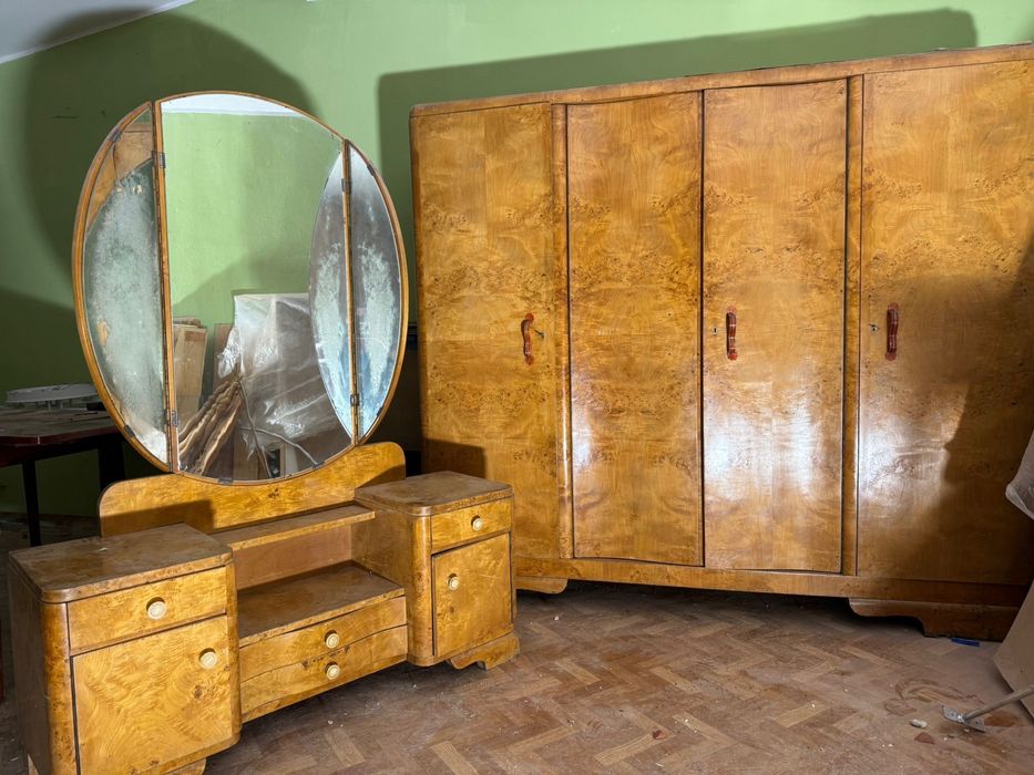 Meble, sypialnia PRL