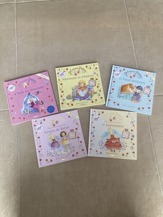 Livros Princesa Poppy