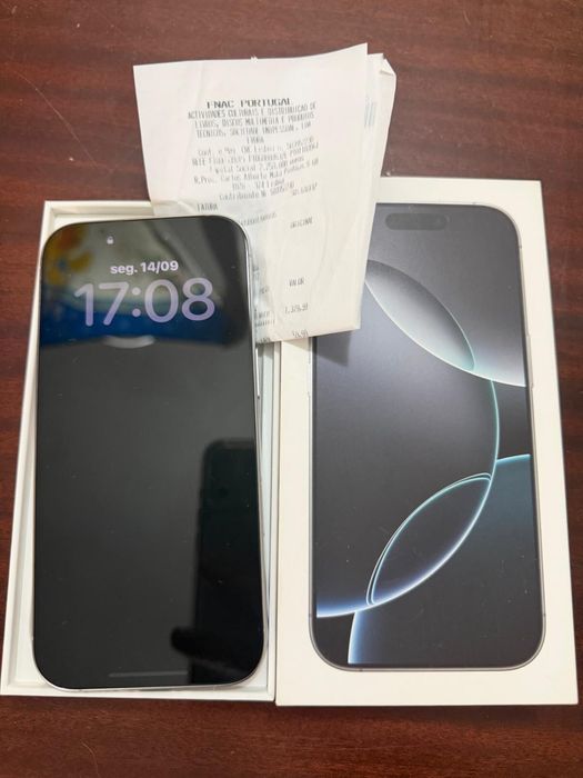 Iphone 16 pro de 256g