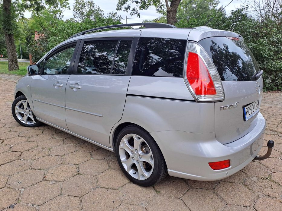 Zadbana Mazda 5 2.0 benzyna, 7 osobowa, stan bdb z 2008r