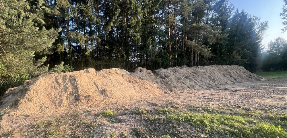 Piach z wykopu/na podsypke/wyrownanie terenu