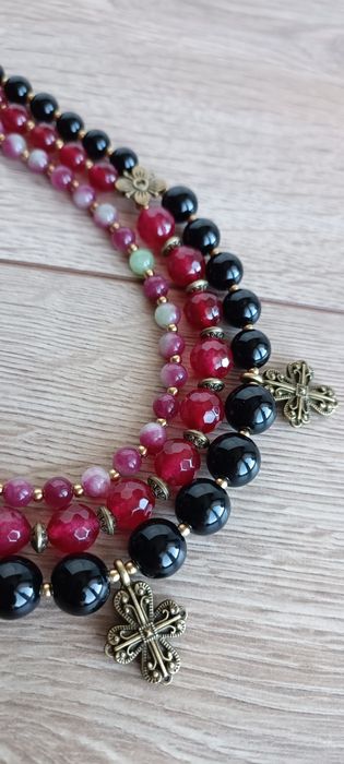 Намисто "Уквітчана" в українському стилі