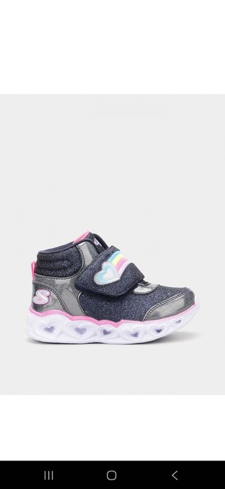 Ботинки скечерс  skechers 25, 26 ботинки світяться