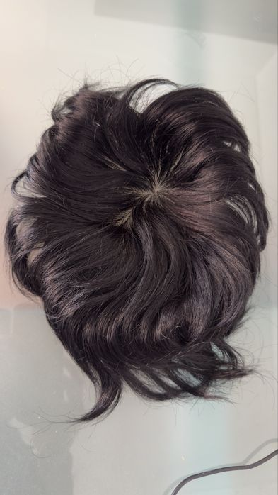 Prótese Capilar 100% Humano Ultra Realista Fios Injetados HIGH QUALITY