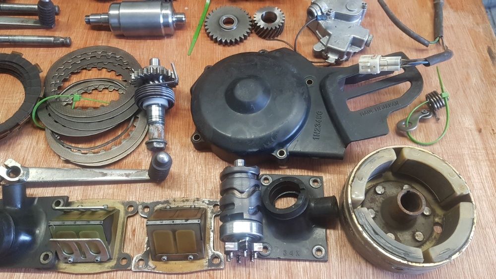 yamaha blaster 200 yfm kartery skrznia wodzik modul stator membrana
