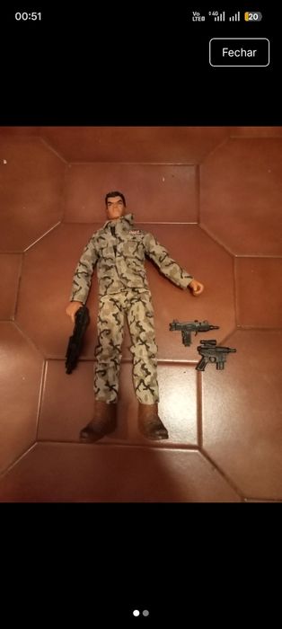 Action Man Missão Comando Vintage