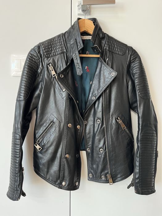 Куртка з натуральноі телячоі шкіри