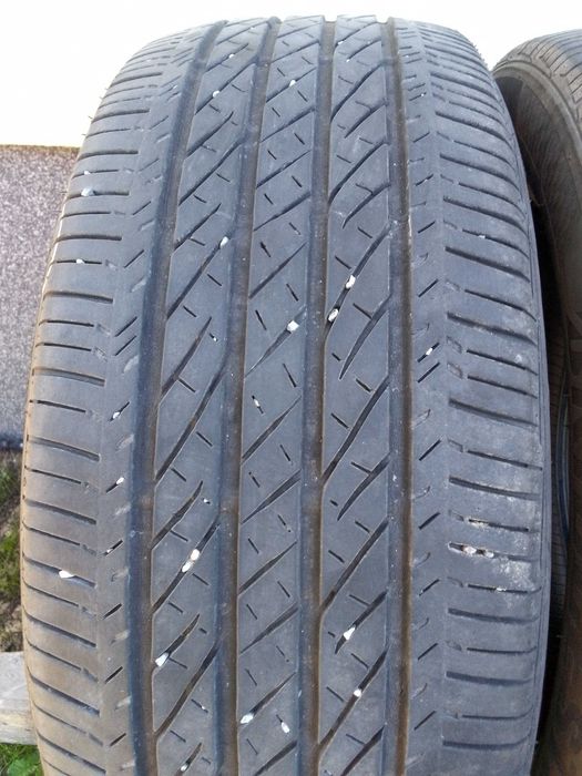 4 opony letnie Bridgestone 215/55R18, bieżnik 5,5mm.