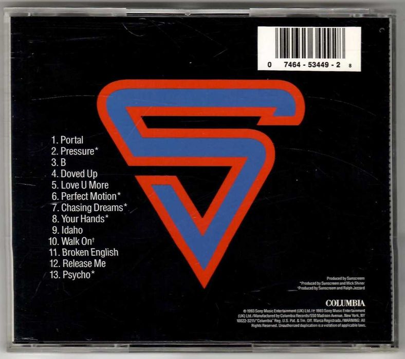 Sunscreem - O₃ [CD] [USA]