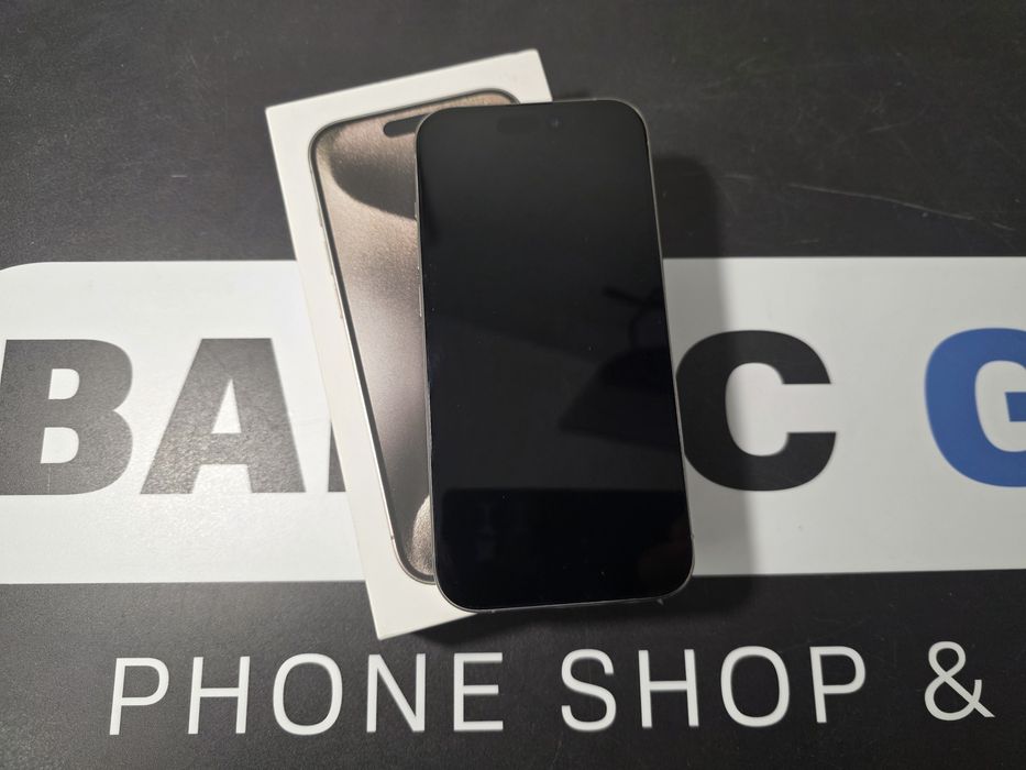 Sklep ładny Apple Iphone 15 Pro 512gb natural bateria 84%