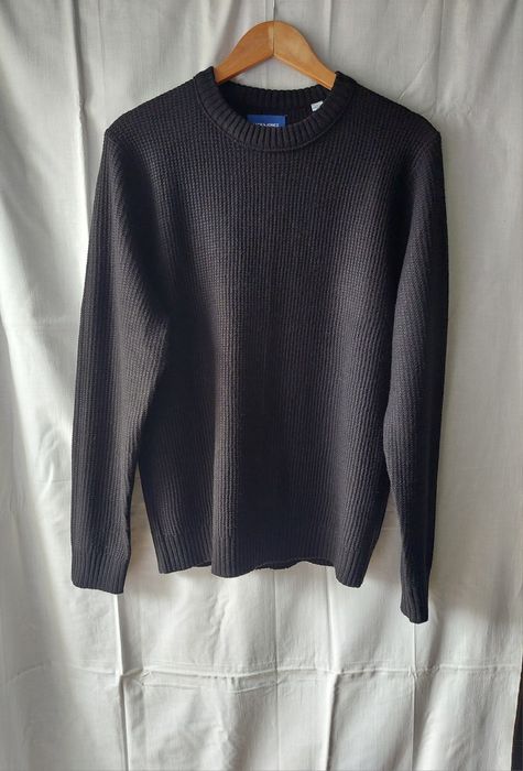 Sweter męski Jack & Jones czarny L XL