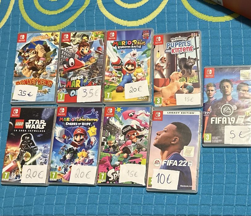 Jogos como novos PS4, PS5, Switch a Bons Preços Playstation // Nintendo