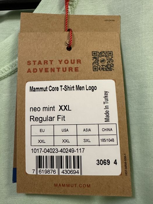 Nowa koszulka Mammut XXL