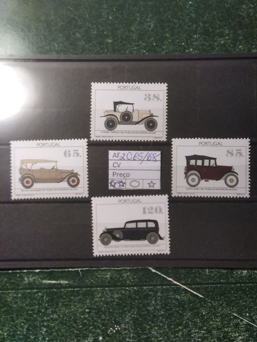 1992 Museu Do Automóvel Antigo Oeiras MNH **