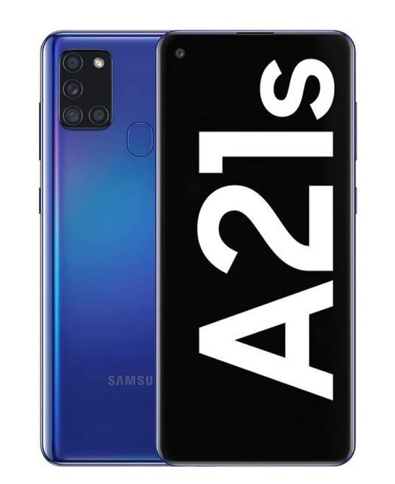 Samsung Galaxy a21s Blue 32GB +64GB idealny telefon smartfon